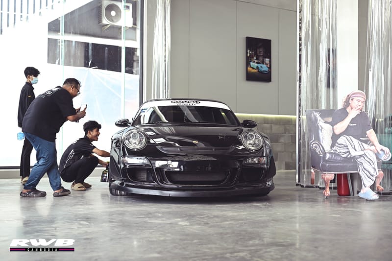 Genki front end during detailing
